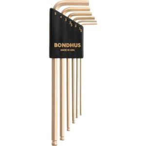BONDHUS ボールポイント・L-レンチ ロング ゴールド セット6本組(1.5-5mm) ( BLX6MG )｜orangetool