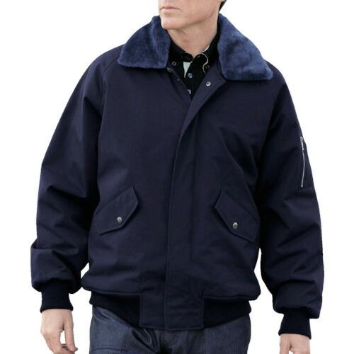 ミドリ安全 【今季完売】防寒 綿 パイロトジャンパー ネイビー M ( PJ17-UE-M ) ミド...