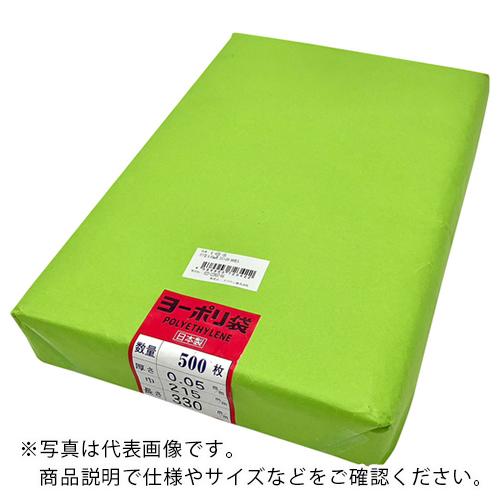 AS ( アズワン )　ポリ袋（ヨーポリ袋［［Ｒ下］］）　０．０５ｍｍ厚　２１５×３３０　５００枚入...
