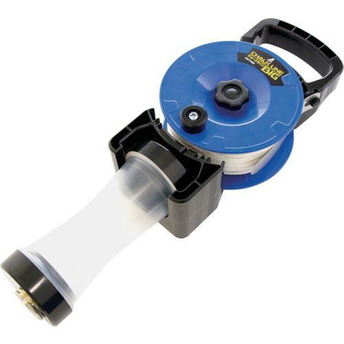 シンワ チョークラインBIG手巻_極太糸_アザーブルー ( 77580 ) シンワ測定(株)