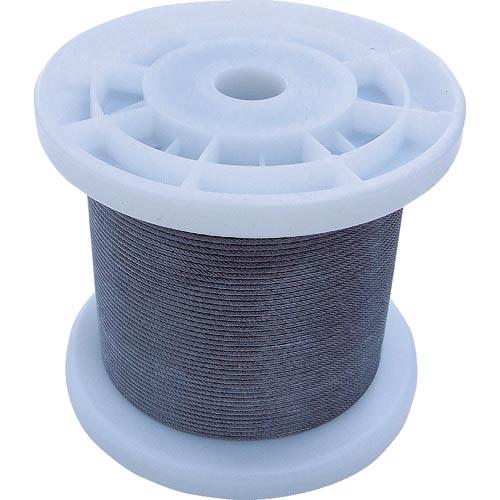 ニッサチェイン 透明コーティングワイヤロープ 1.2mm×100m ( TSY12V-CLR ) (...