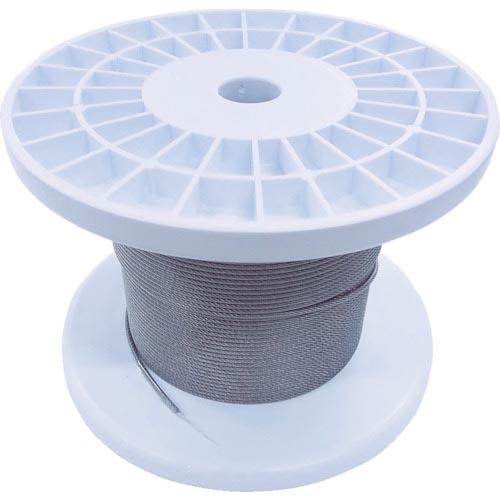 ニッサチェイン 透明コーティングワイヤロープ 2.0mm×100m ( TSY20V-CLR ) (...