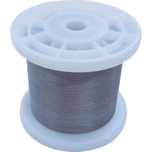ニッサチェイン 透明コーティングワイヤロープ 0.85mm×100m ( TSY8V-CLR ) (...