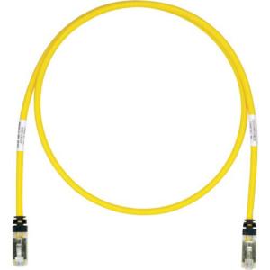 PANDUIT CAT6A/CAT6 シールドパッチコード 5m 黄  ( STP6X5MYL )｜orangetool