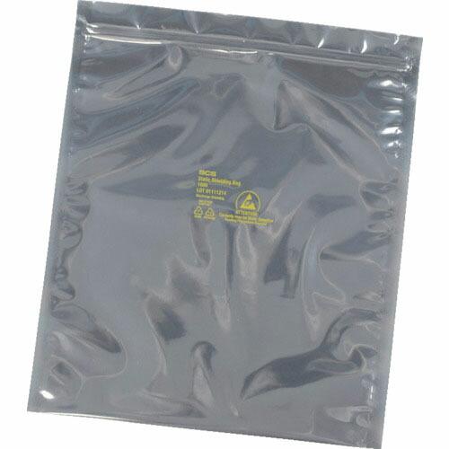 SCS 静電気シールドバッグ ジップトップタイプ279X381mm 100枚入 ( 3001115 ...
