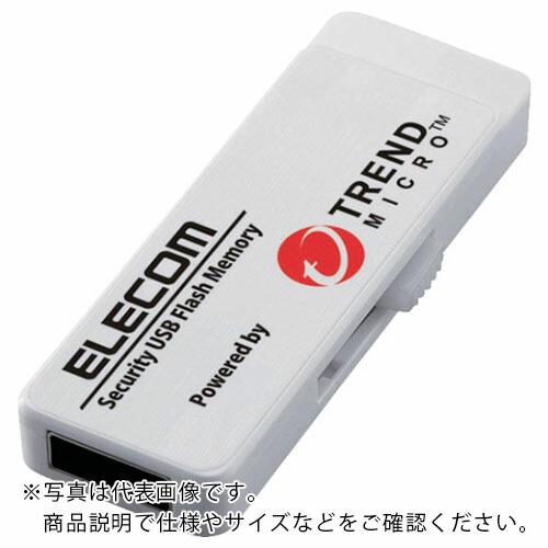 エレコム セキュリティ機能付USBメモリー 4GB 3年ライセンス ( MF-PUVT304GA3 ...