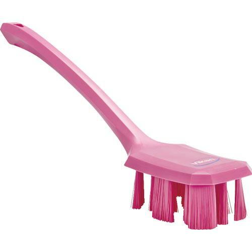 Vikan UST ロングハンドルブラシ 4196 ピンク ( 41961 ) キョーワクリーン(株...