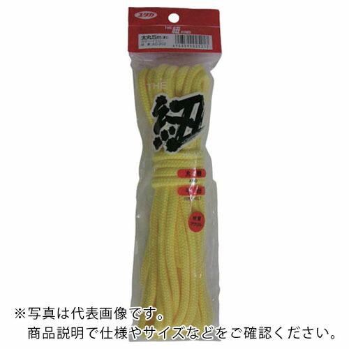 ユタカメイク 紐 ザ・紐 太丸紐 5m イエロー ( AC-202 )