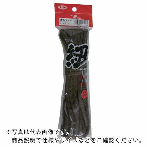 ユタカメイク 紐 ザ・紐 太丸紐 5m ブラウン ( AC-210 )