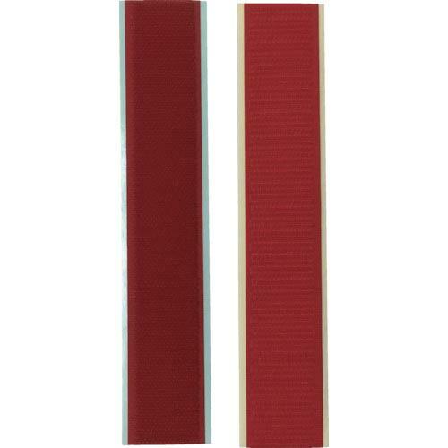 ユタカメイク マジックテープ アイロンワンタッチ 25mm×15cm レッド ( G-83 ) (株...