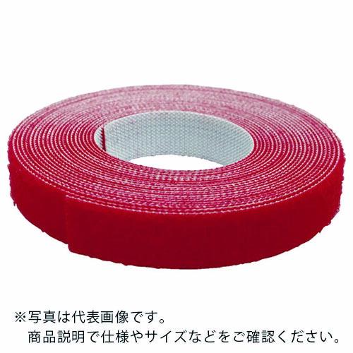ユタカメイク マジックテープ 超薄型マジックバンド 10mm×3m レッド ( G-825 ) (株...