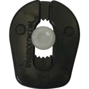 ユタカメイク 金具 紐用止メ金具 2mm~4mm用 ブラック ( JH-07 ) (株)ユタカメイク｜orangetool