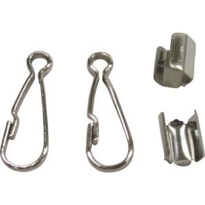 ユタカメイク 金具 紐用ナスカンセット 細丸紐用B3mm×A23m ( JN-01 ) (株)ユタカメイク｜orangetool