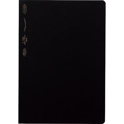 STALOGY 1/2イヤーノート A5ブラック ( S4108 ) (株)ニトムズ