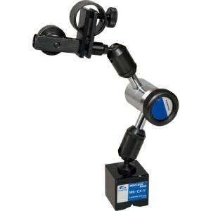 KANETEC マグネットスタンド(アームタイプ) ハイロックミニベース 微動調整装置付 吸着力160N ( MB-CX-V ) カネテック(株)｜orangetool