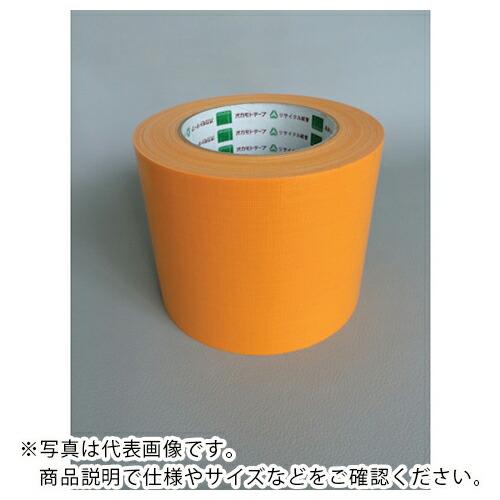 okamoto 布テープ NO111カラー オレンジ 75ミリ ( 111M75 ) (24巻セット...