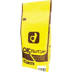 オカモト ゴムバンド 1KG袋入 NO.460 ( OK460 ) オカモト(株)粘着製品部｜orangetool