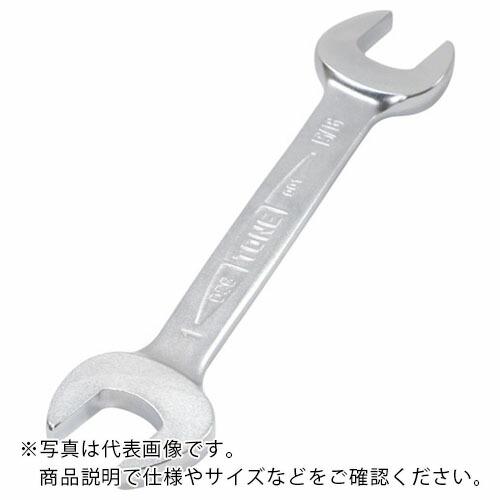 TONE 両口スパナ(インチサイズ) 二面幅寸法3/8×7/16インチ 全長141mm ( DSB-...