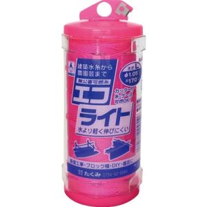 たくみ 水糸 エコライト ピンクL ( 4560 ) (株)たくみ｜orangetool