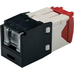 PANDUIT カテゴリ5E シャッター付モジュラージャック 黒 ( CJH5E88TGBL )｜orangetool