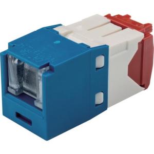 PANDUIT カテゴリ5E シャッター付モジュラージャック 青 ( CJH5E88TGBU )｜orangetool
