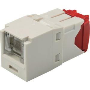 PANDUIT カテゴリ5E シャッター付モジュラージャック オフホワイト ( CJH5E88TGIW )｜orangetool