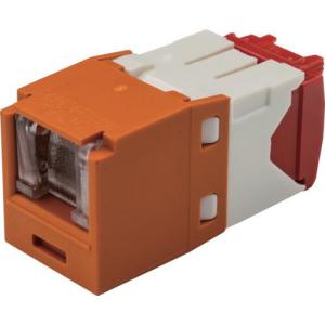 PANDUIT カテゴリ5E シャッター付モジュラージャック オレンジ ( CJH5E88TGOR )｜orangetool