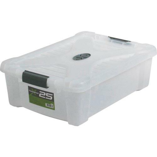 JEJアステージ フタ式収納ケース Xコンテナ #25クリア 28L ( X-25CR ) JEJア...