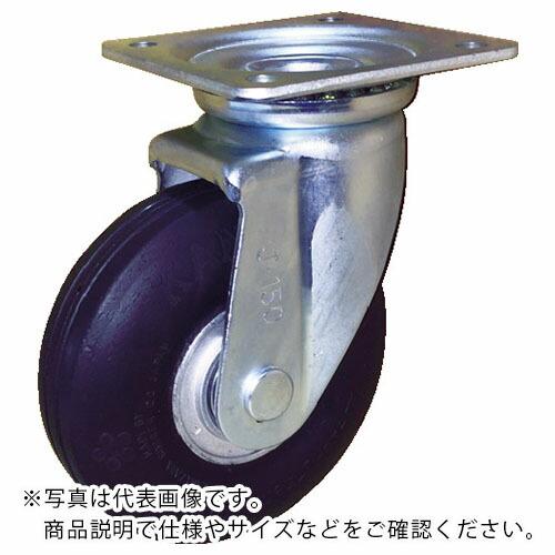 カナツー ゼロプレッシャータイヤ 自在金具付 荷重68.6 ( ZP-O 6X2.00MS-BK )...