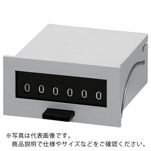 LINE 電磁カウンター(リセットツキ)6桁 ( MCF-6X AC200V ) ライン精機(株)