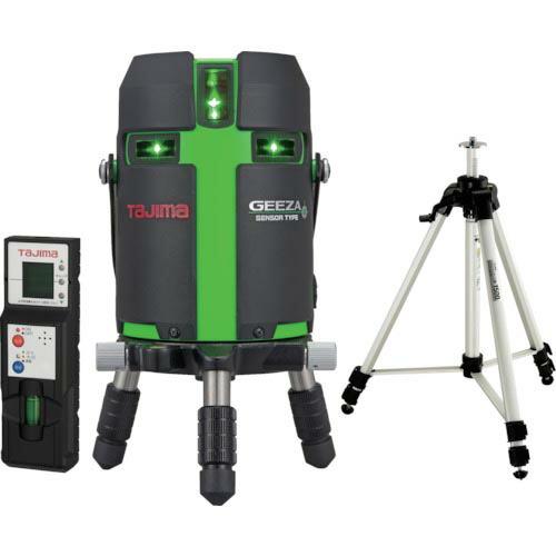 タジマ レーザー墨出器 GEEZAセンサ-KJC 受光器・三脚セット ( GZAS-KJCSET )...