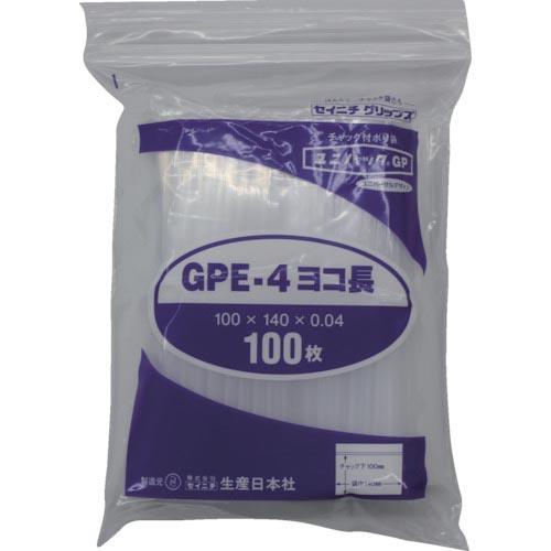 セイニチ 「ユニパックGP」E-4 ヨコ長 100×140×0.04 100枚 ( GP E-4 Y...