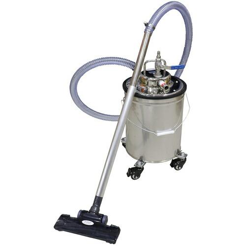 アクアシステム エア式乾湿両用ステンレス製掃除機セット(オープンペール缶専用) ( AVC-550S...