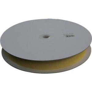 ユタカメイク 平ベルトアクリルカラー 30mm×25m イエロー ( PAB-302 ) (株)ユタカメイク｜orangetool