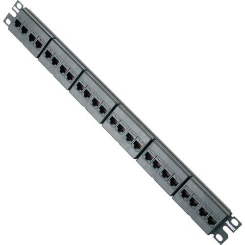 PANDUIT カテゴリ6 JJアダプタパッチパネルキット ( CP24688BL )