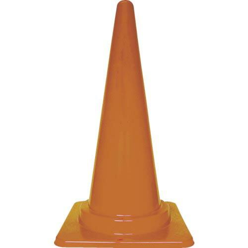 TRUSCO 安全コーン 幅380mmX高さ700mm インターナショナルオレン ( TCC-OR ...