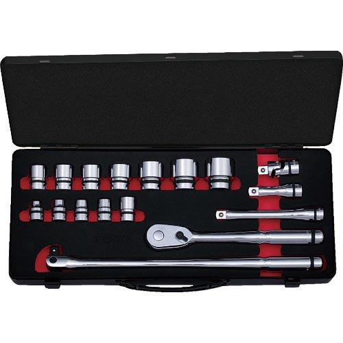 nepros 12.7sq.ソケットレンチセット[17点](ケース付き) ( NTB417AZ ) ...