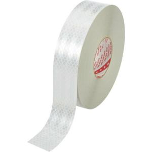 3M フレキシブルプリズム反射シート 50mm×45.7m 白 ( 3310FP50X45.7 ) スリーエム ジャパン(株) トランスポーテーション セーフティ事業部｜orangetool
