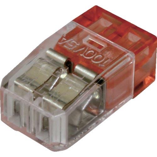 ニチフ 細線用差込コネクタ極数2 (50個入) ( QLX MC-2 )
