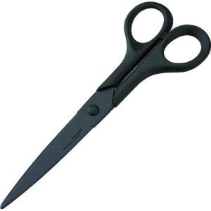 TRUSCO ステンレスはさみ 粘着テープ用フッ素コート 175mm ( S-175F ) トラスコ中山(株)｜orangetool