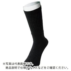 おたふく BT サーモ フットパイル 先丸(2P) ブラック ( JW-134-BK )｜orangetool