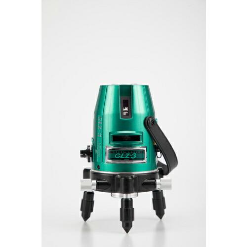 山真製鋸 レーザー墨出器 グリーンレーザー  縦1・横1 193×120mm ( GLZ-3-W )...
