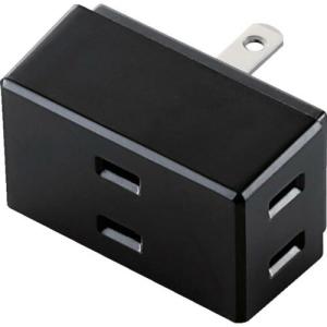 【SALE価格】ELECOM トリプルタップ 3個口 ブラック ( T-TR01-2300BK ) エレコム(株)｜orangetool