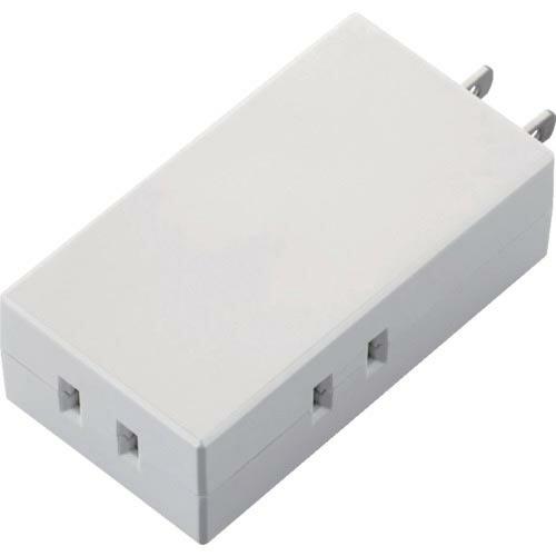 ELECOM モバイルタップ 3個口 ホワイト ( T-TR06-2300WH ) エレコム(株)