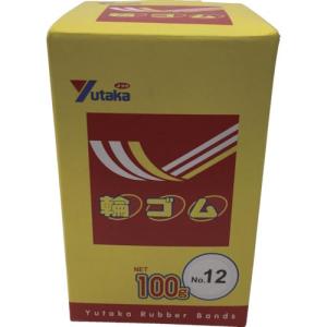 ユタカメイク 輪ゴム箱入り #12 100g ( TTB-1210 ) (株)ユタカメイク｜orangetool