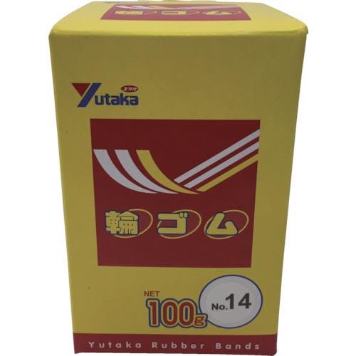 ユタカメイク 輪ゴム箱入り #14 100g ( TTB-1410 ) (株)ユタカメイク