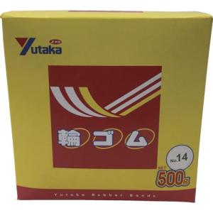 ユタカメイク 輪ゴム箱入り #14 500g ( TTB-1450 ) (株)ユタカメイク｜orangetool