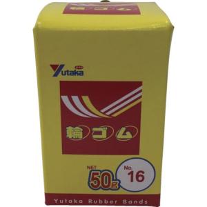 ユタカメイク 輪ゴム箱入り #16 50g ( TTB-1605 ) (株)ユタカメイク｜orangetool