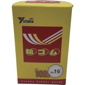 ユタカメイク 輪ゴム箱入り #16 100g ( TTB-1610 ) (株)ユタカメイク｜orangetool