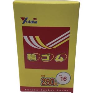 ユタカメイク 輪ゴム箱入り #16 250g ( TTB-1625 ) (株)ユタカメイク｜orangetool